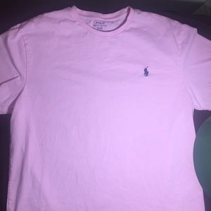 Men’s Medium Polo Ralph Lauren Pink Tee